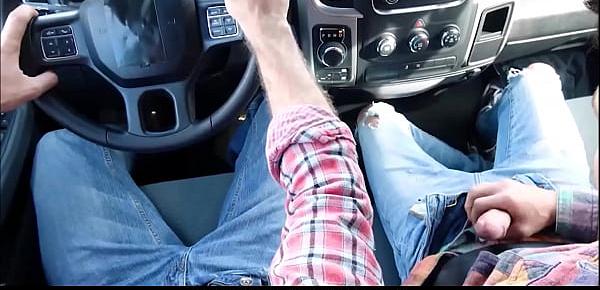  Twink Step Son And His Step Dad Fuck Outdoors While On Road Trip